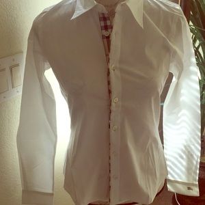 White Burberry shirt